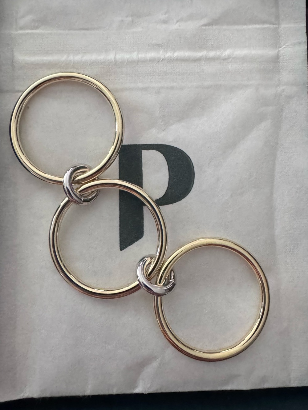 Pavoi interlocking ring - Picture 2 of 7